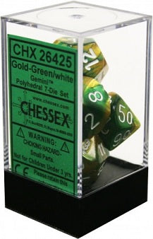 GEMINI 7-DIE SET GOLD-GREEN/WHITE. CHX26425 | BD Cosmos