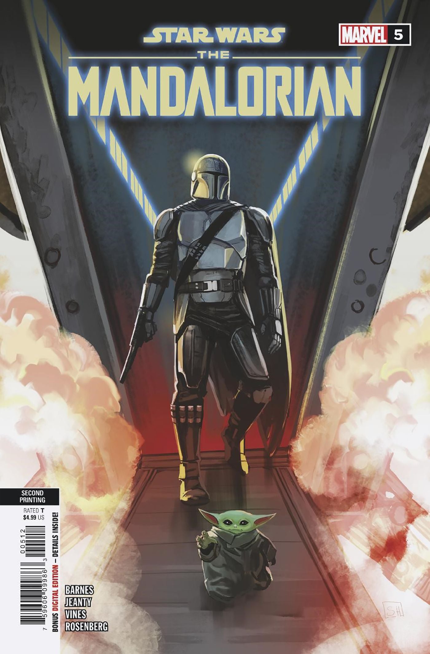 Star Wars Mandalorian #5 2nd PTG (2022) Sortie Marvel 01/04/2023 | BD Cosmos