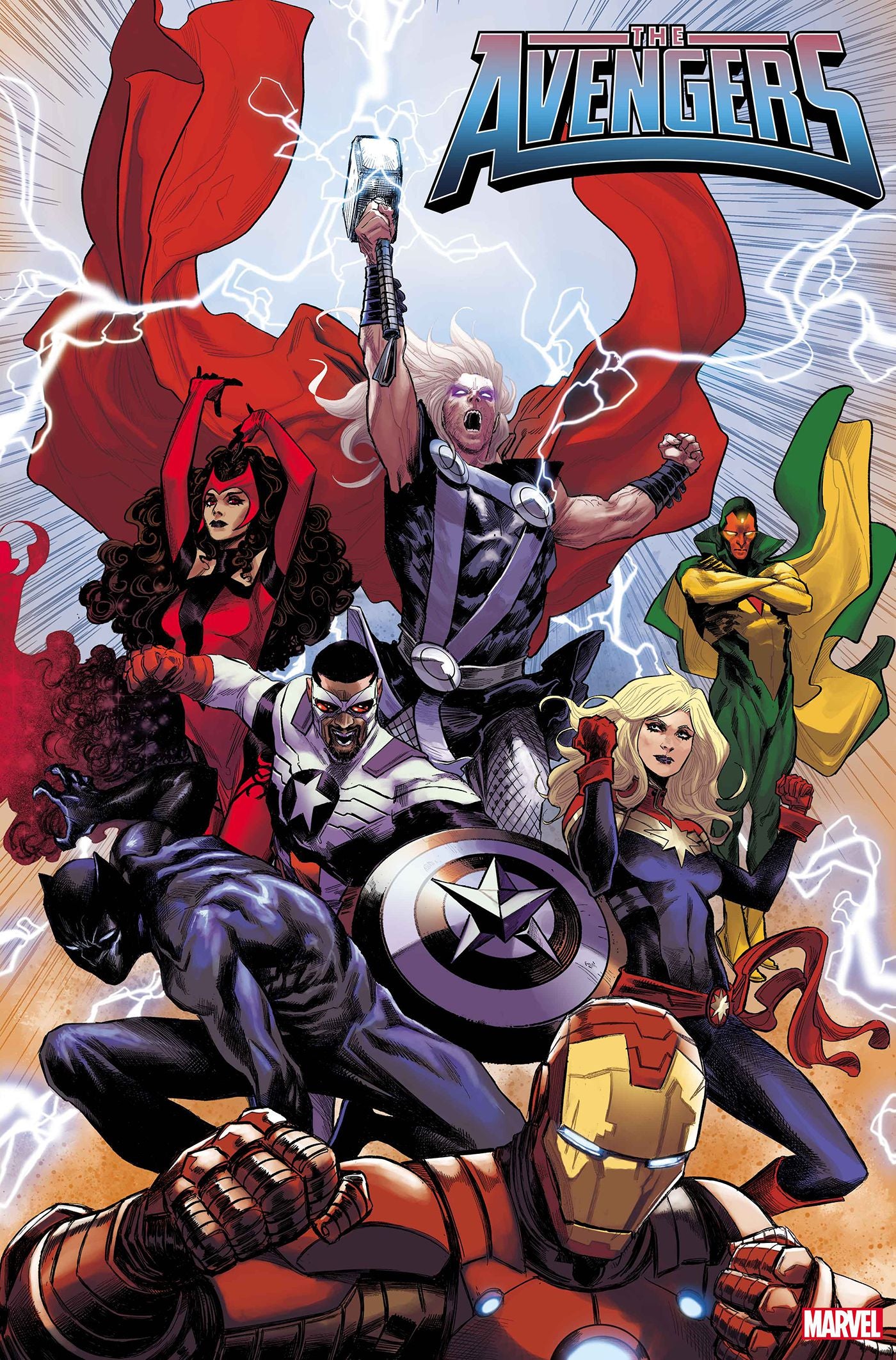 Avengers #1 (2023) Marvel 1:25 Checchetto Release 05/17/2023 | BD Cosmos