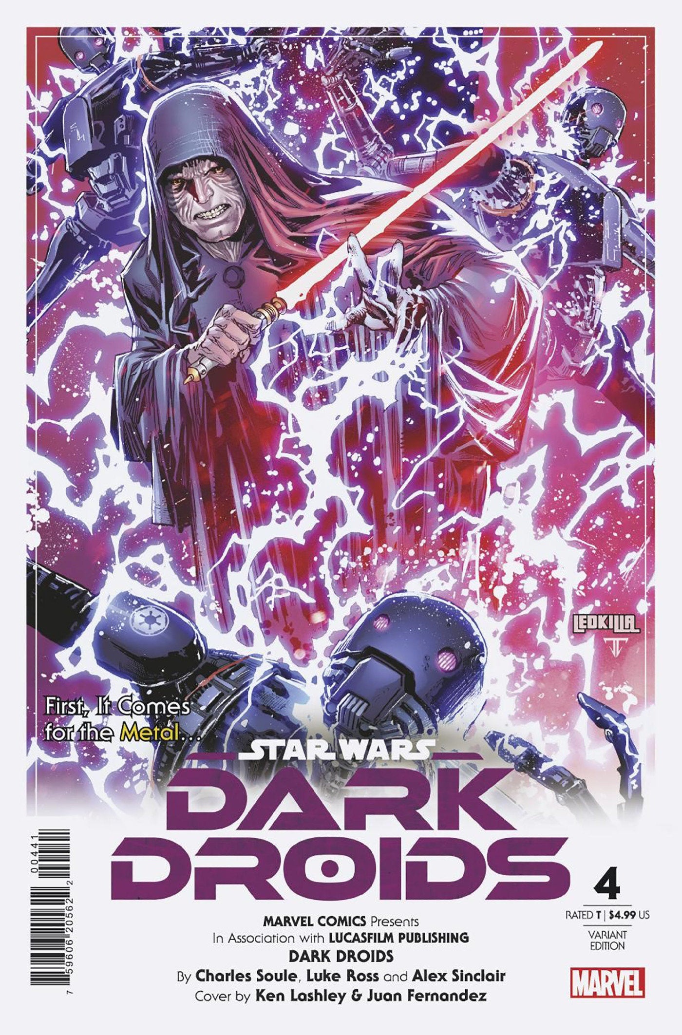 Star Wars: Dark Droids #4 Marvel Ken Lashley 11/15/2023 | BD Cosmos