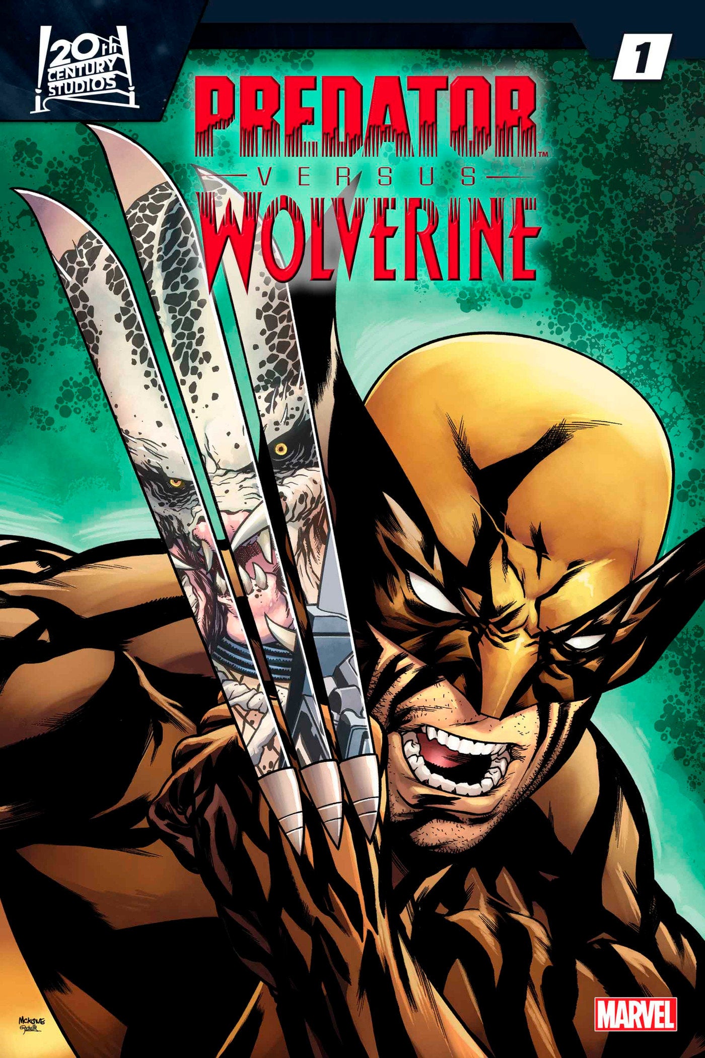 Predator vs. Wolverine #1 (2023) MARVEL McKone B 09/20/2023 | BD Cosmos