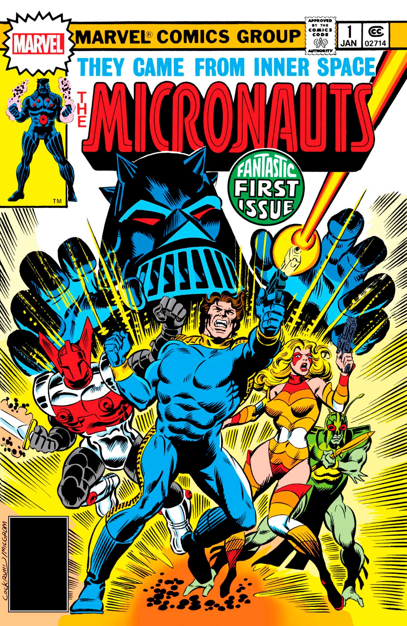 Micronauts #1 (2023) MARVEL Édition fac-similé 09/27/2023 | BD Cosmos