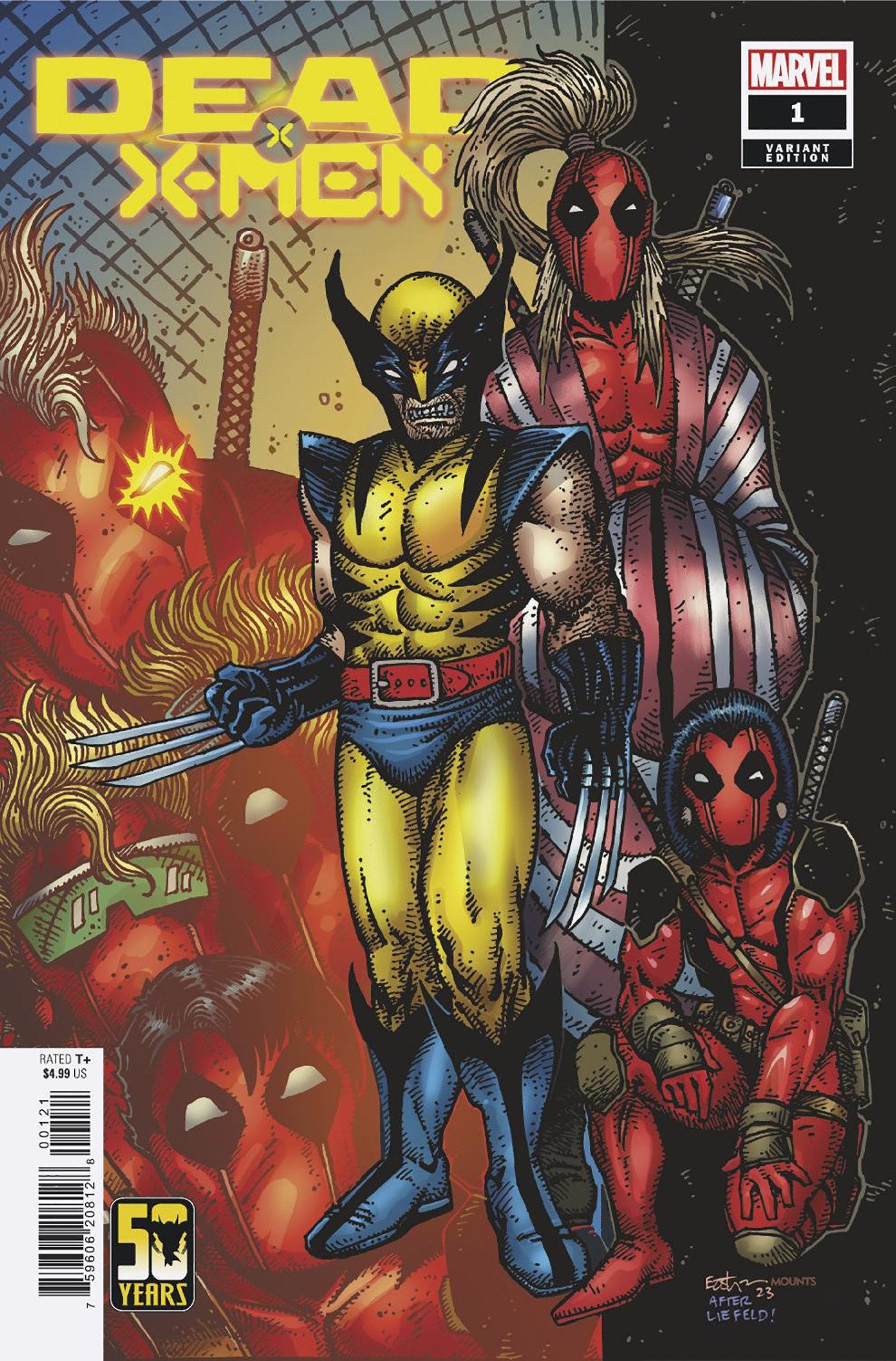 Dead X-Men 1 Kevin Eastman Wolverine Wolverine Wolverine Variant [Fhx] | BD Cosmos