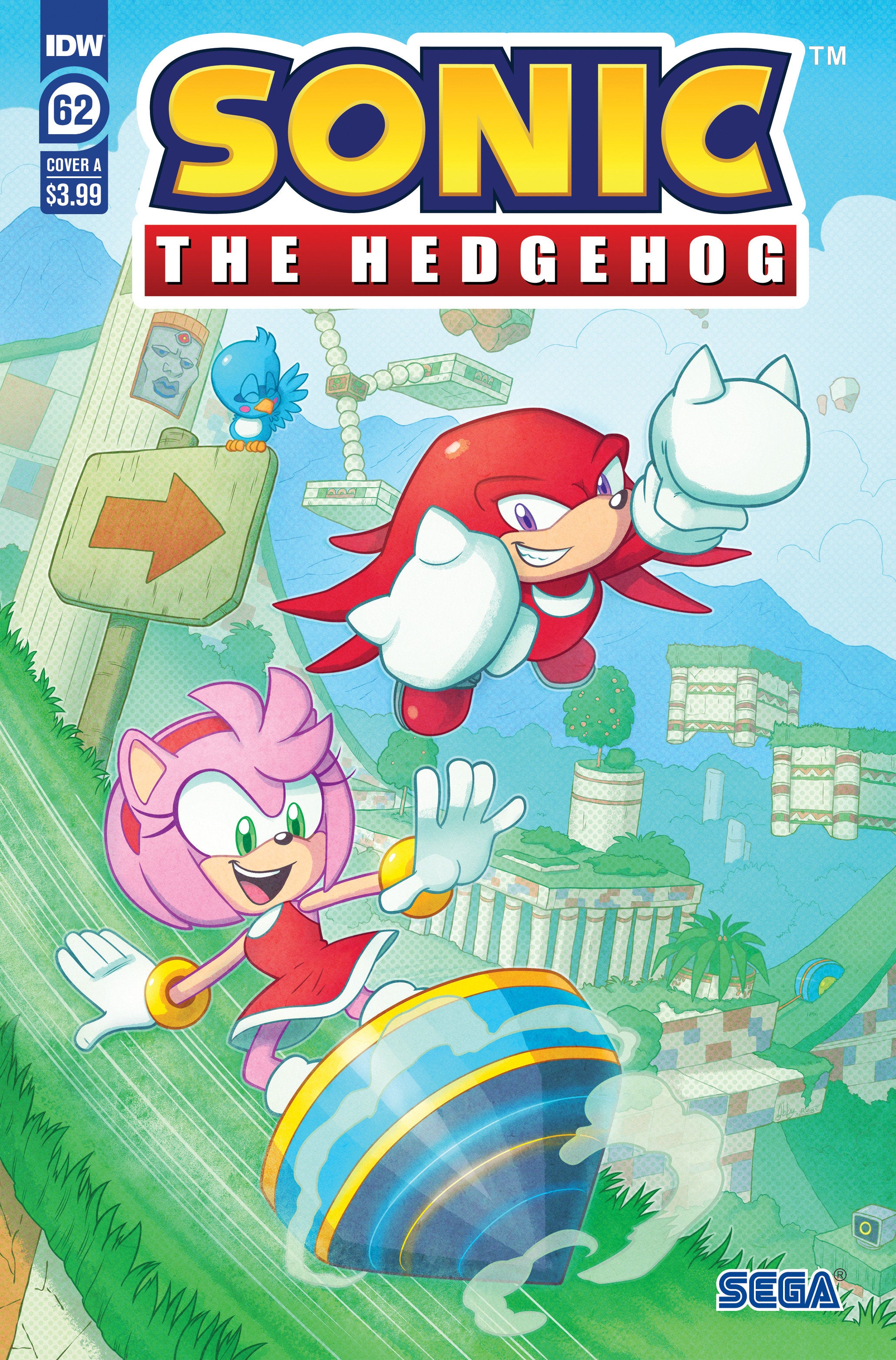 Sonic The Hedgehog #62 Couverture A (Bulmer) | BD Cosmos