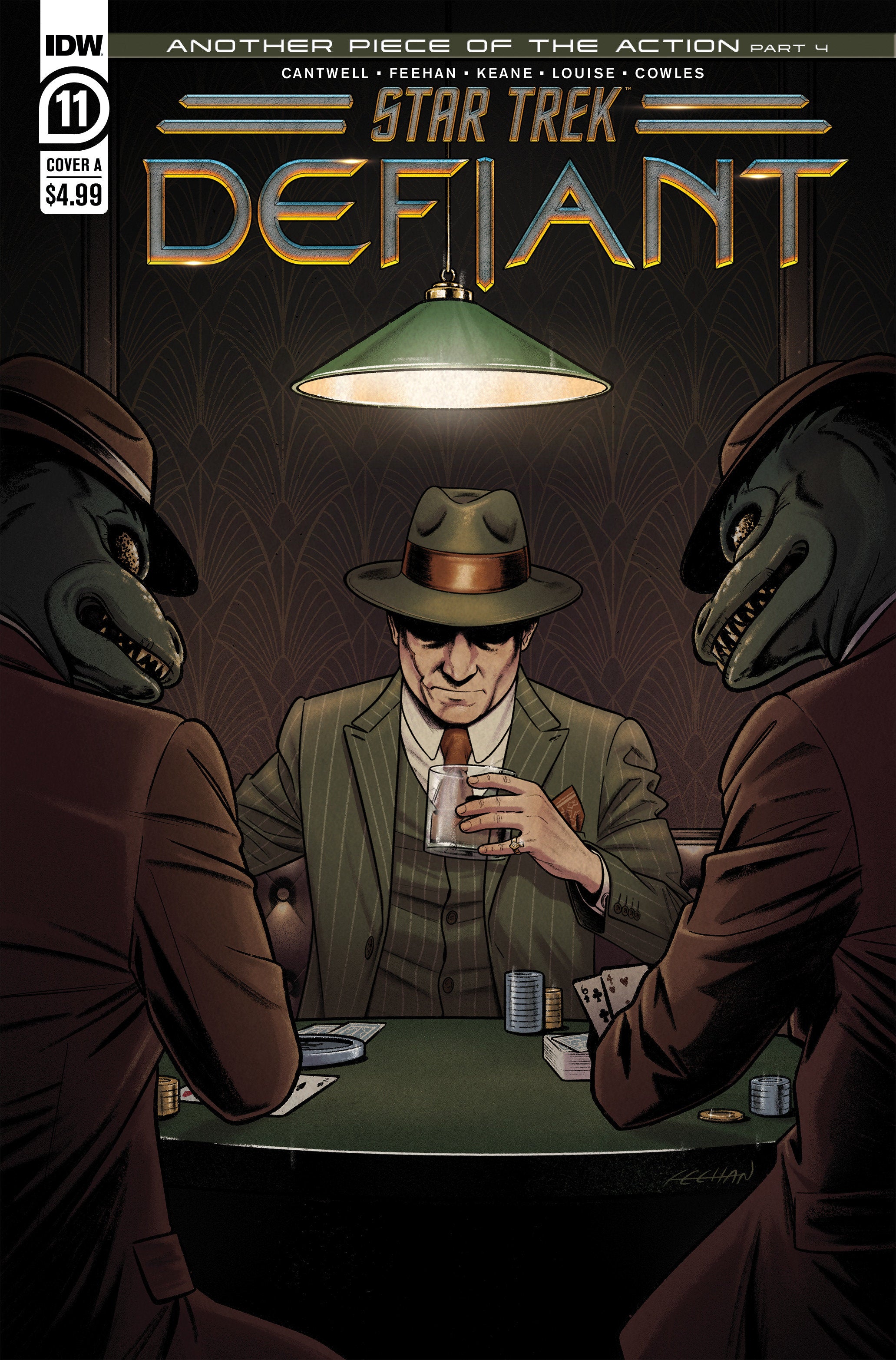 Star Trek: Defiant #11 Cover A (Feehan) | BD Cosmos