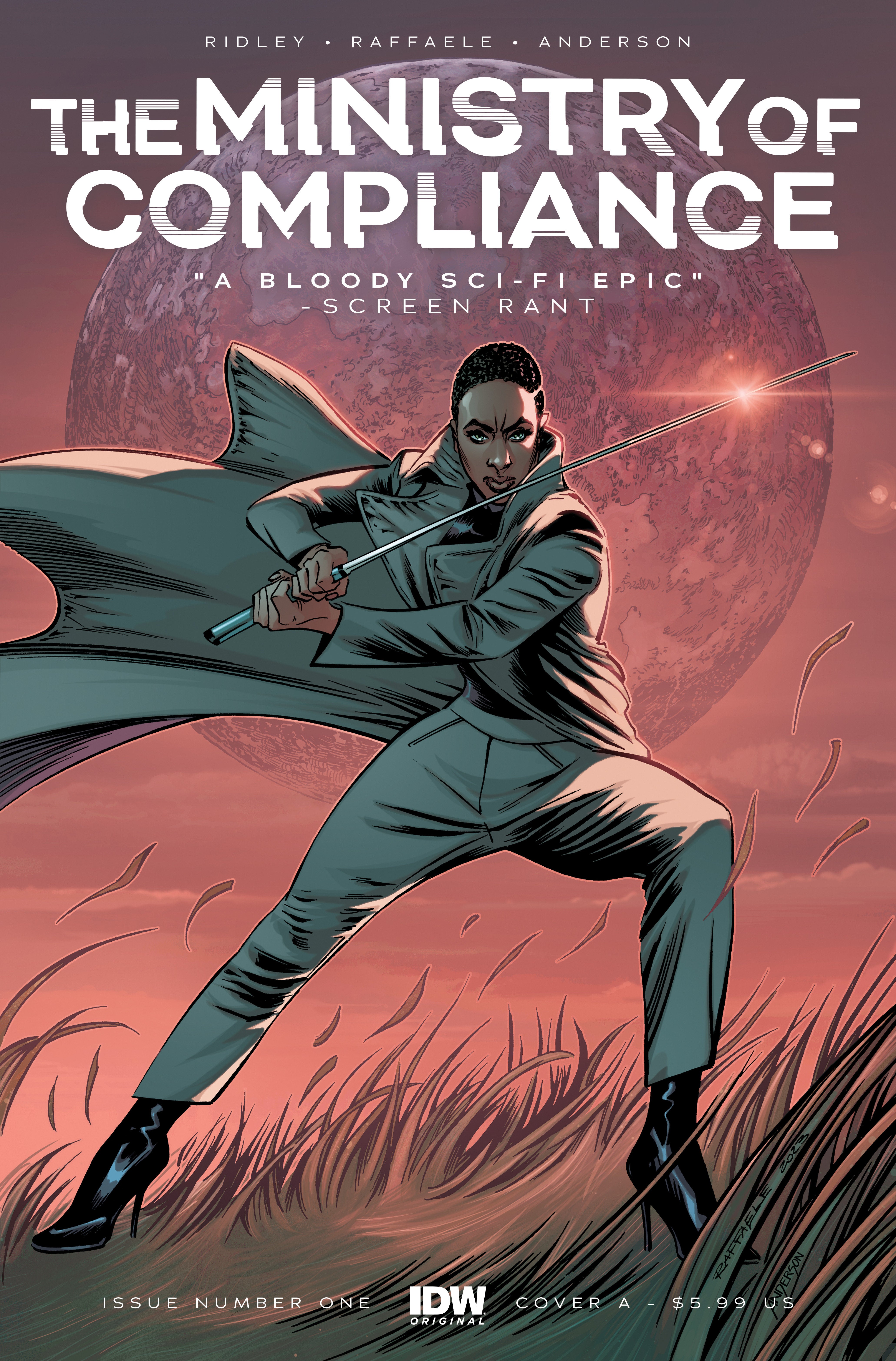 The Ministry Of Compliance #1 Cover A (Raffaele) | BD Cosmos