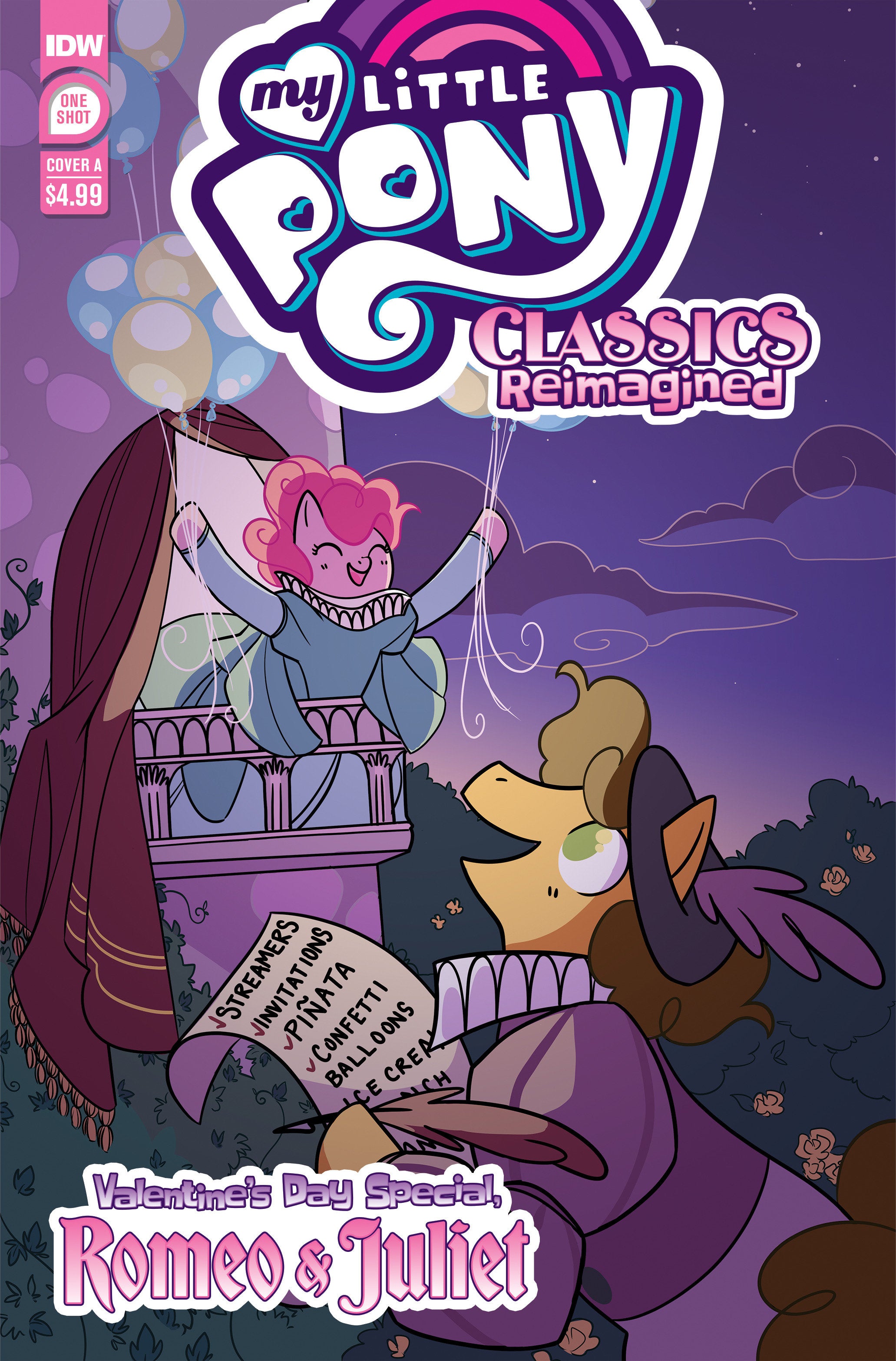My Little Pony: Classics Reimagined--Valentine'S Day Special, Romeo & Juliet Cover A (Ayoub) | BD Cosmos