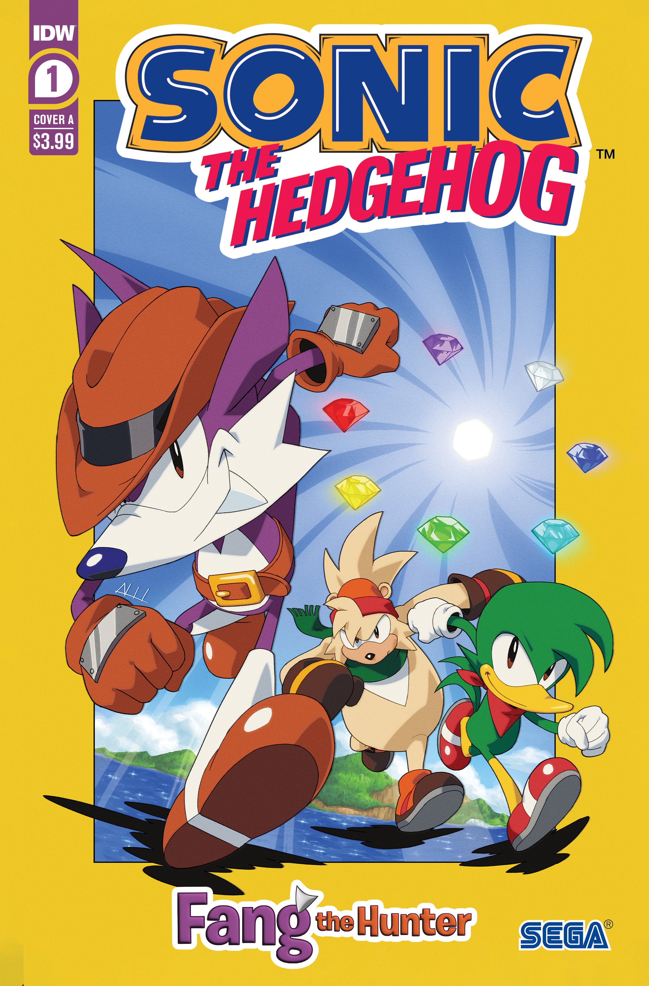 Sonic The Hedgehog: Fang The Hunter #1 Cover A (Hammerstrom) | BD Cosmos
