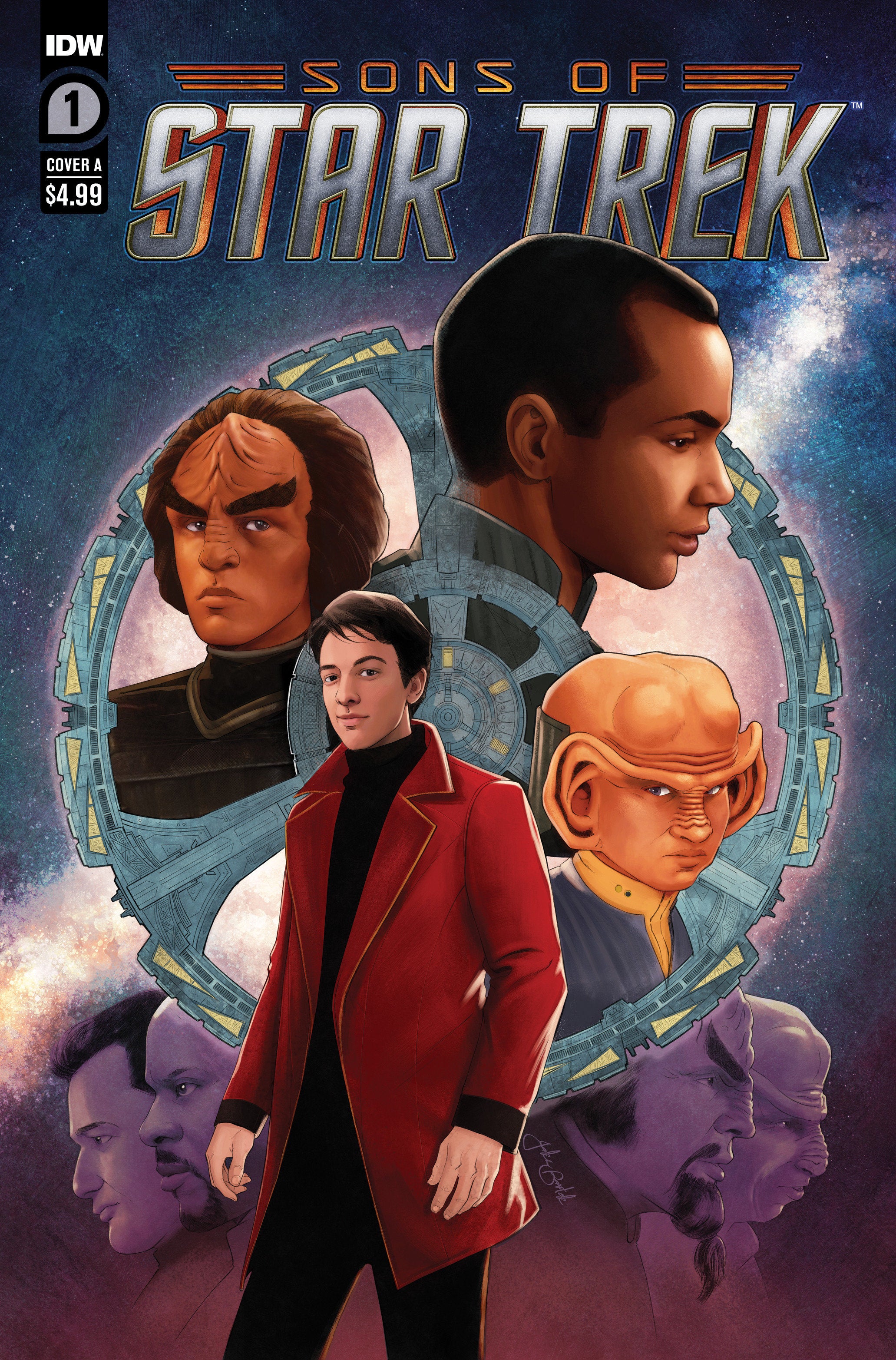 Star Trek: Sons Of Star Trek #1 Cover A (Bartok) | BD Cosmos