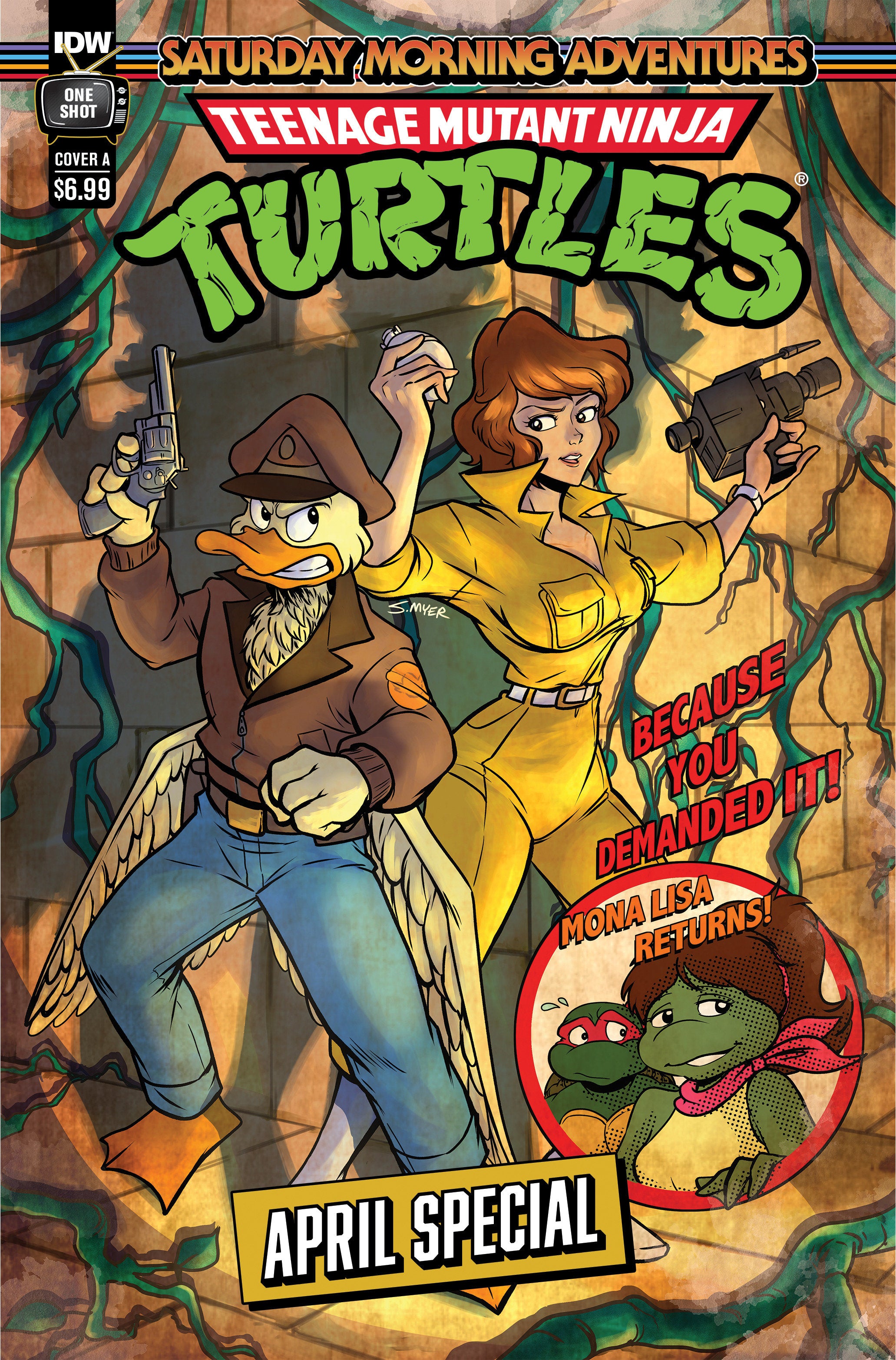 TMNT Saturday Morning Adventures April Special IDW A Myer 04/03/2024 | BD Cosmos