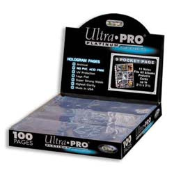 UP PAGES 9 POCKETS HOLOGRAM 100CT | BD Cosmos