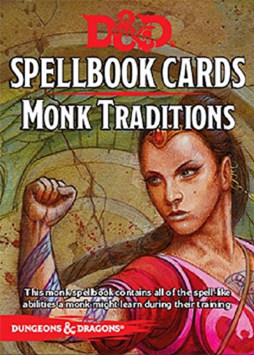 D&D SPELLBOOK CARDS: MONK TRADITIONS V1 | BD Cosmos