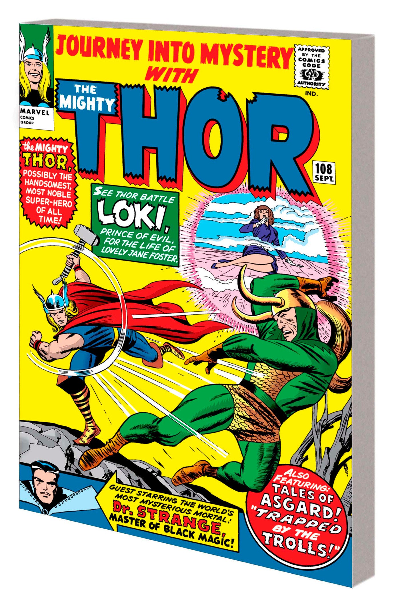 Mighty Marvel Masterworks: The Mighty Thor Volume. 2 - The Invasion Of Asgard Graphic Novel-Tpb Original Cover [Direct Market Only] | BD Cosmos