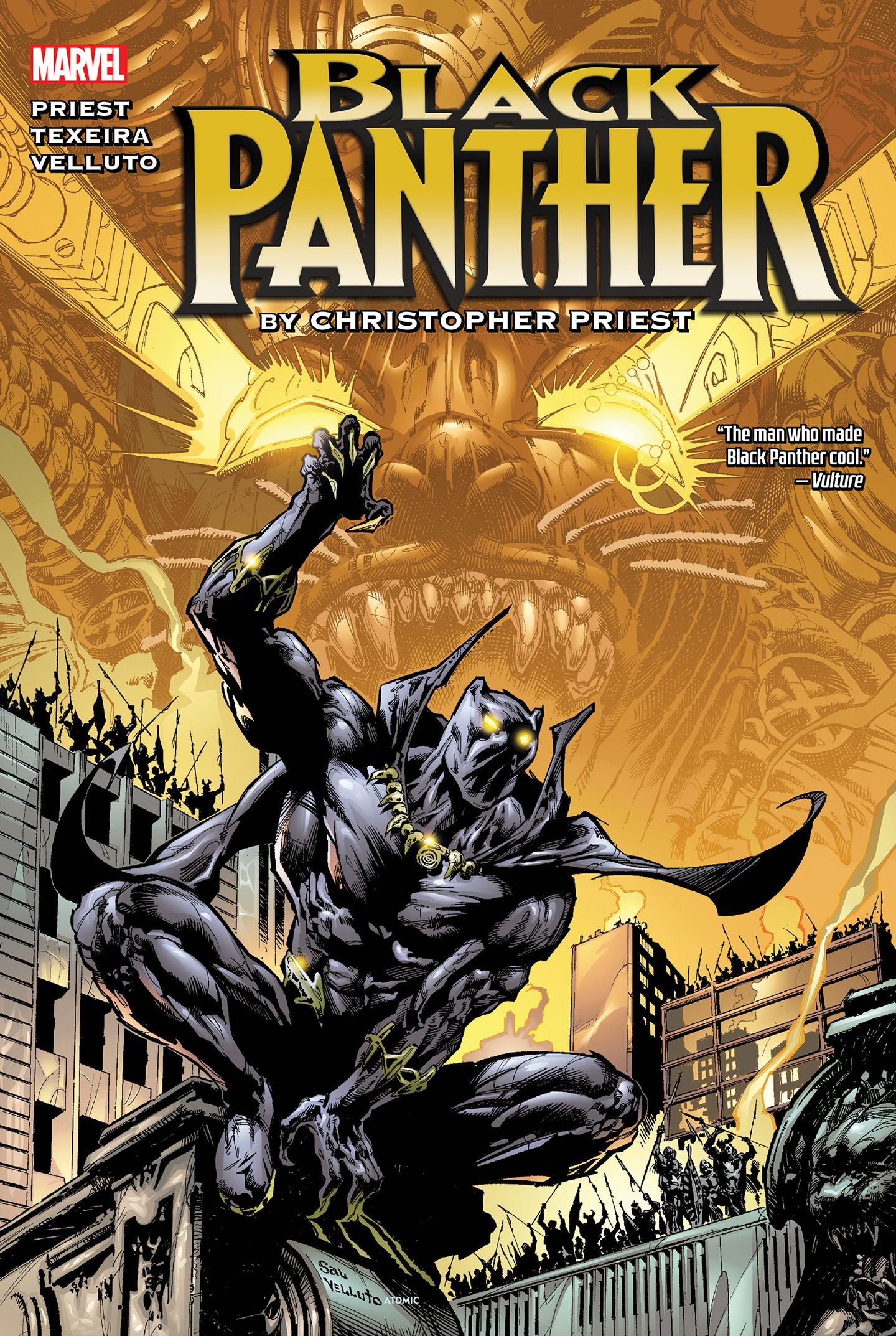 Black Panther By Priest Omnibus Hardcover Volume 01 Velluto Direct Market Variant | BD Cosmos