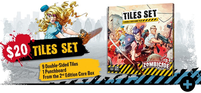 ZOMBICIDE 2E - TILES SET | BD Cosmos