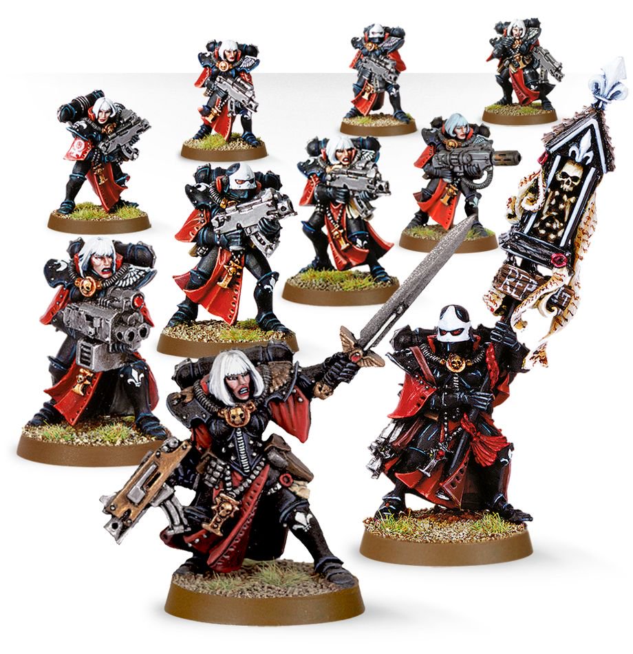 ADEPTA SORORITAS: BATTLE SISTERS SQUAD | BD Cosmos