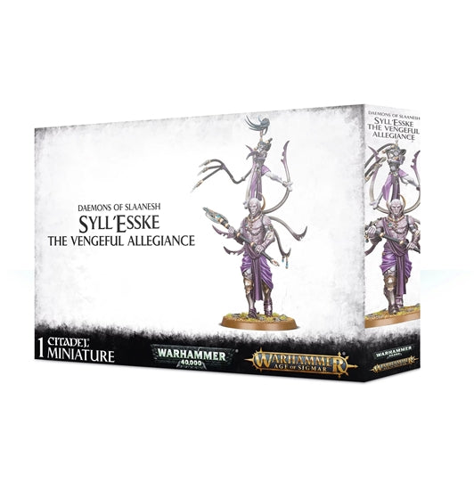 AOS: DAEMONS OF SLAANESH - SYLL'ESSKE: THE VENGEFUL ALLEGIANCE | BD Cosmos