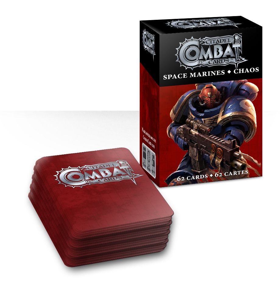 COMBAT CARDS SPACE MARINES CHAOS | BD Cosmos