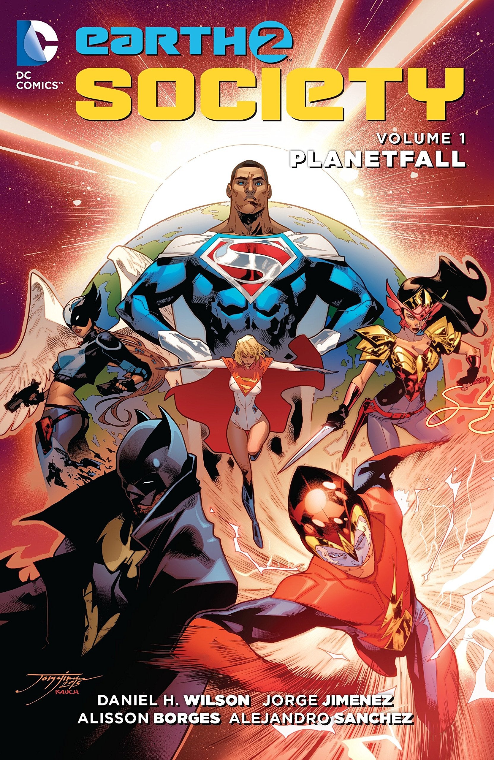 EARTH 2 SOCIETY TPB VOLUME 01 PLANETFALL | BD Cosmos