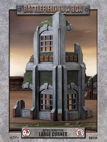 BATTLEFIELD IN A BOX: GOTHIC INDUST. LARGE CORNER | BD Cosmos