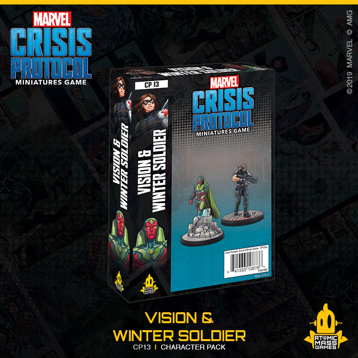MARVEL CRISIS PROTOCOL: VISION & WINTER SOLDIER CHARACTER PACK | BD Cosmos