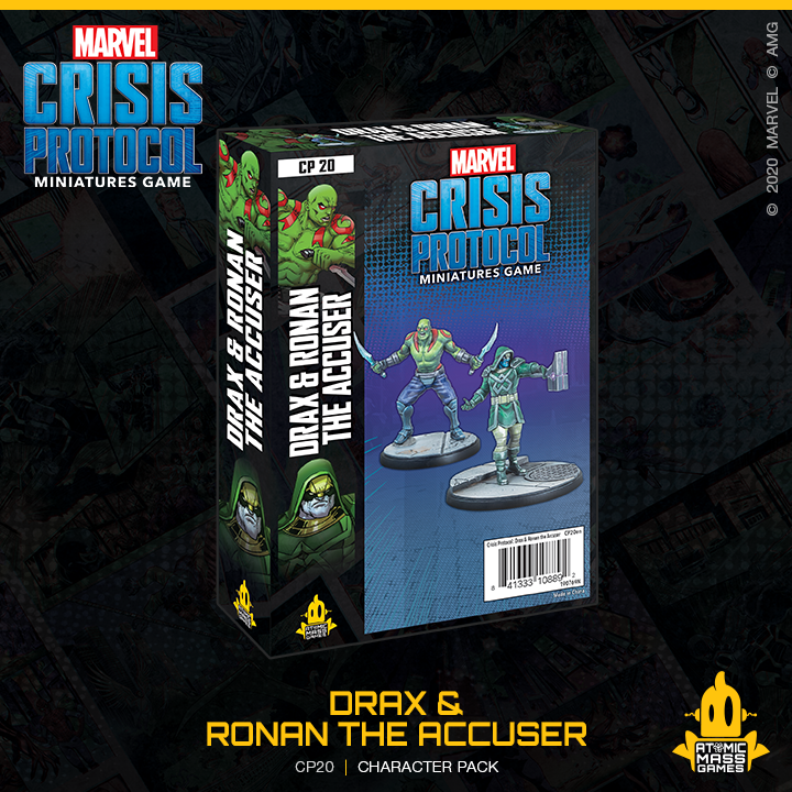 MARVEL CRISIS PROTOCOL: DRAX & RONAN THE ACCUSER CHARACTER PACK | BD Cosmos