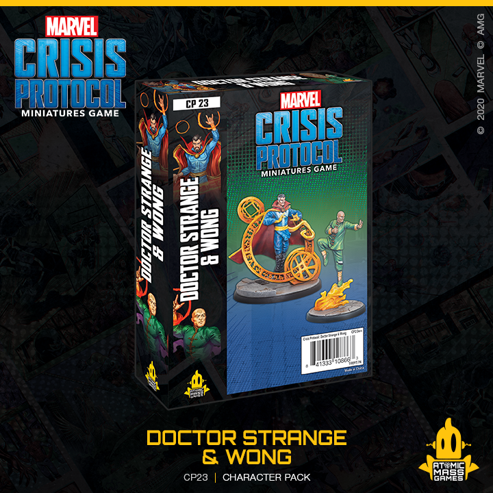 MARVEL CRISIS PROTOCOL: DOCTOR STRANGE & WONG CHARACTER PACK | BD Cosmos