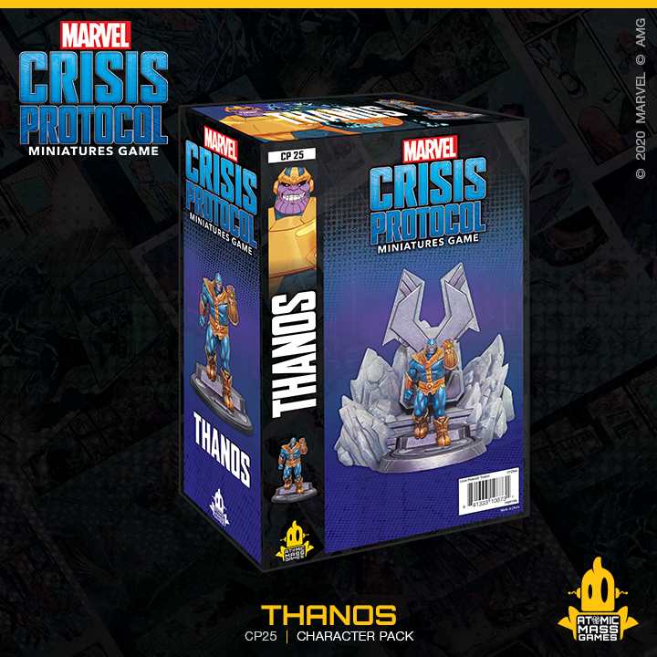 MARVEL CRISIS PROTOCOL: PACK PERSONNAGE THANOS | BD Cosmos