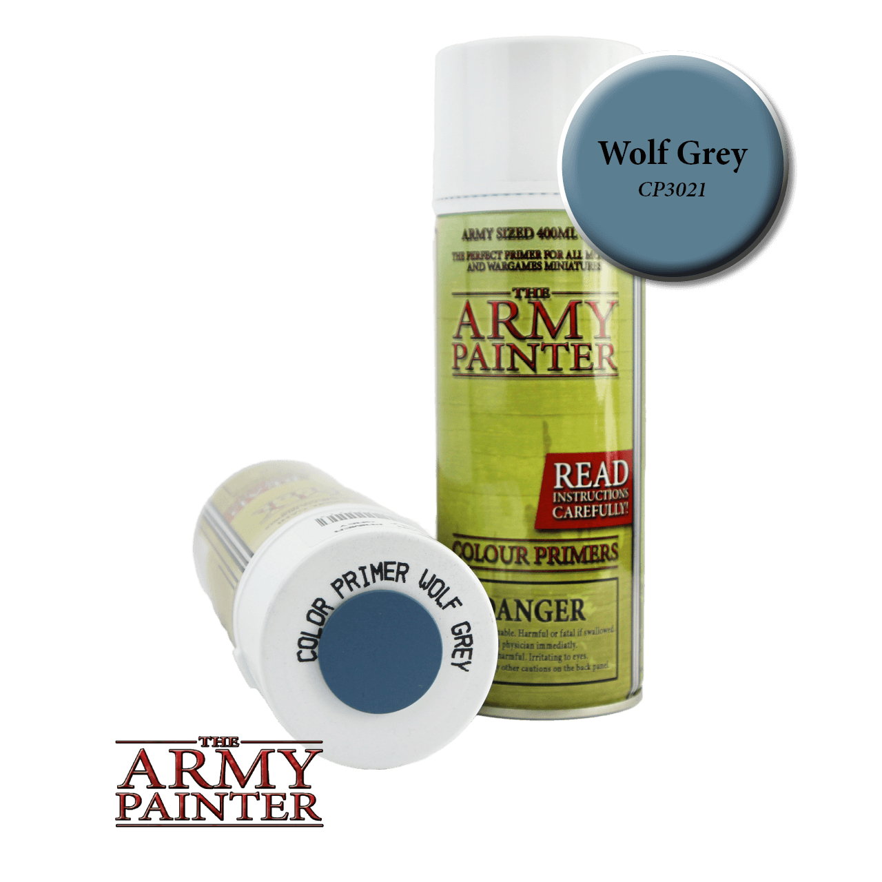 ARMY PAINTER COLOUR PRIMER: WOLF GREY | BD Cosmos