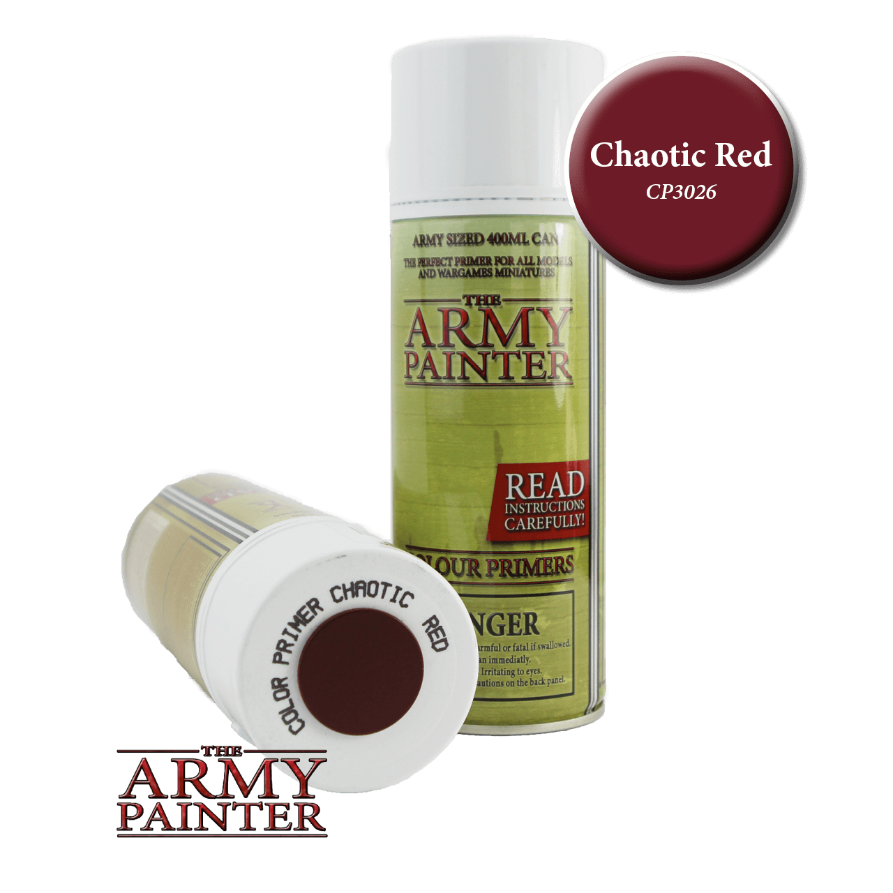 ARMY PEINTRE COULEUR PRIMER: CHAOTIC RED | BD Cosmos