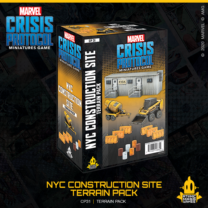 MARVEL CRISIS PROTOCOL: NYC CONSTRUCTION SITE TERRAIN EXPANSION | BD Cosmos