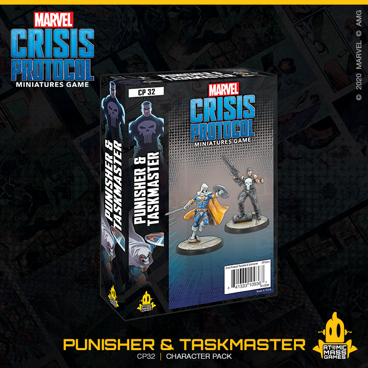 MARVEL CRISIS PROTOCOL: PUNISHER & TASKMASTER CHARACTER PACK | BD Cosmos