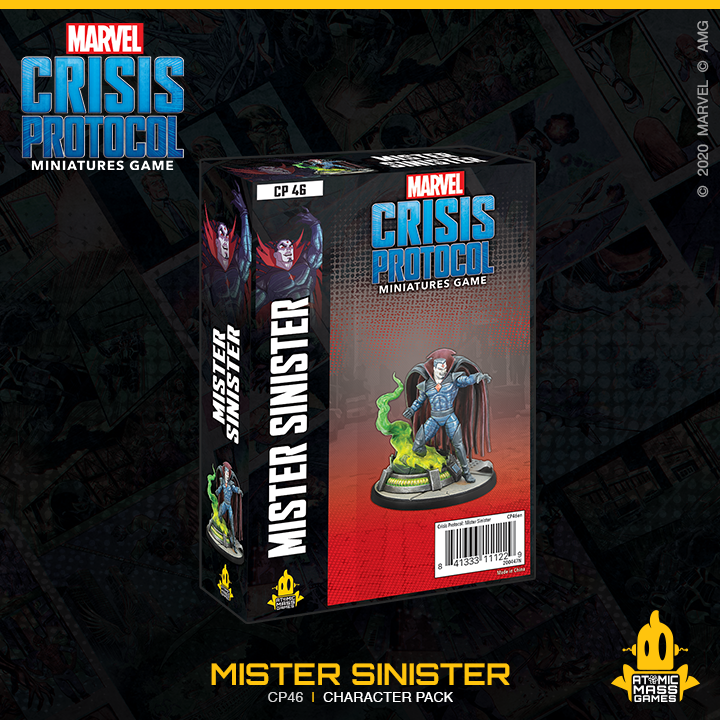 MARVEL CRISIS PROTOCOL: MISTER SINISTER | BD Cosmos