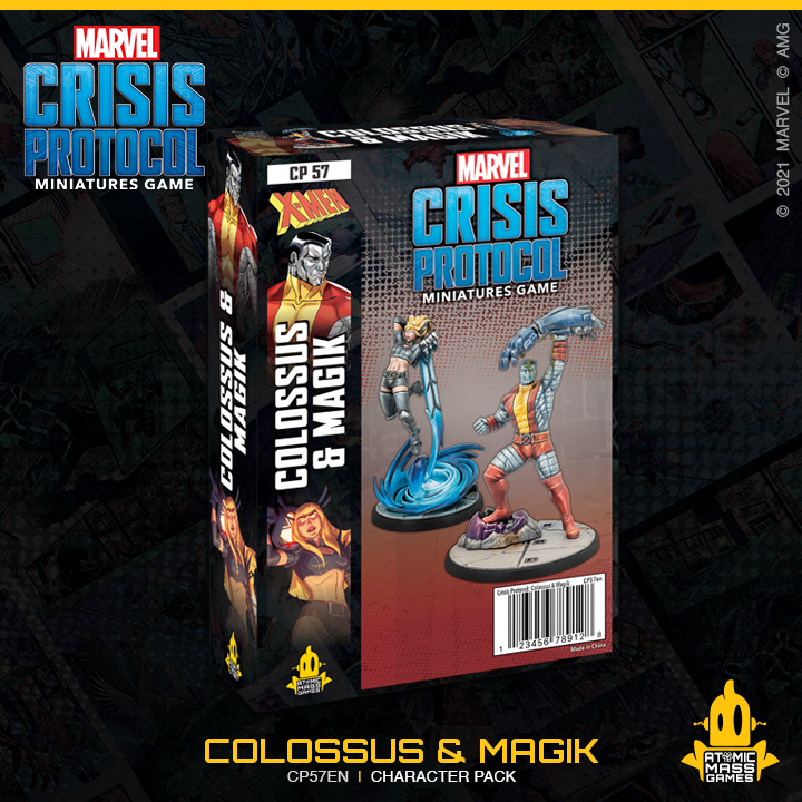 MARVEL CRISIS PROTOCOL: COLOSSUS & MAGIK CHARACTER PACK | BD Cosmos