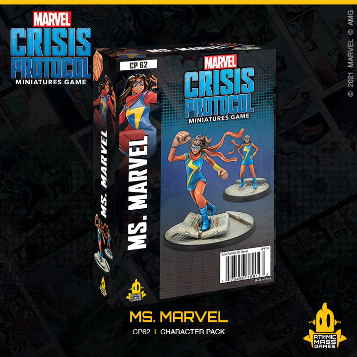 MARVEL CRISIS PROTOCOL: MS. MARVEL CHARACTER PACK | BD Cosmos