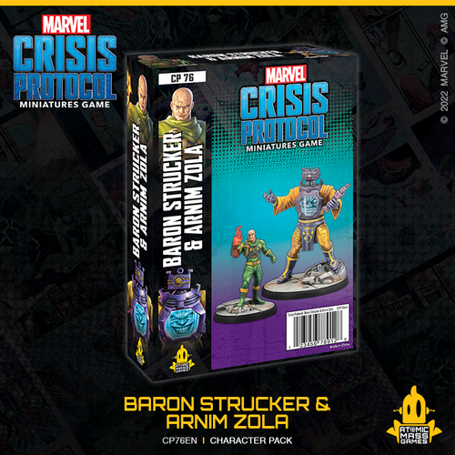 MCP: Baron Strucker & Arnim Zola (Inglés) Juego de Miniaturas MCP: Baron Strucker & Arnim Zola (Inglés) Juego de Miniaturas