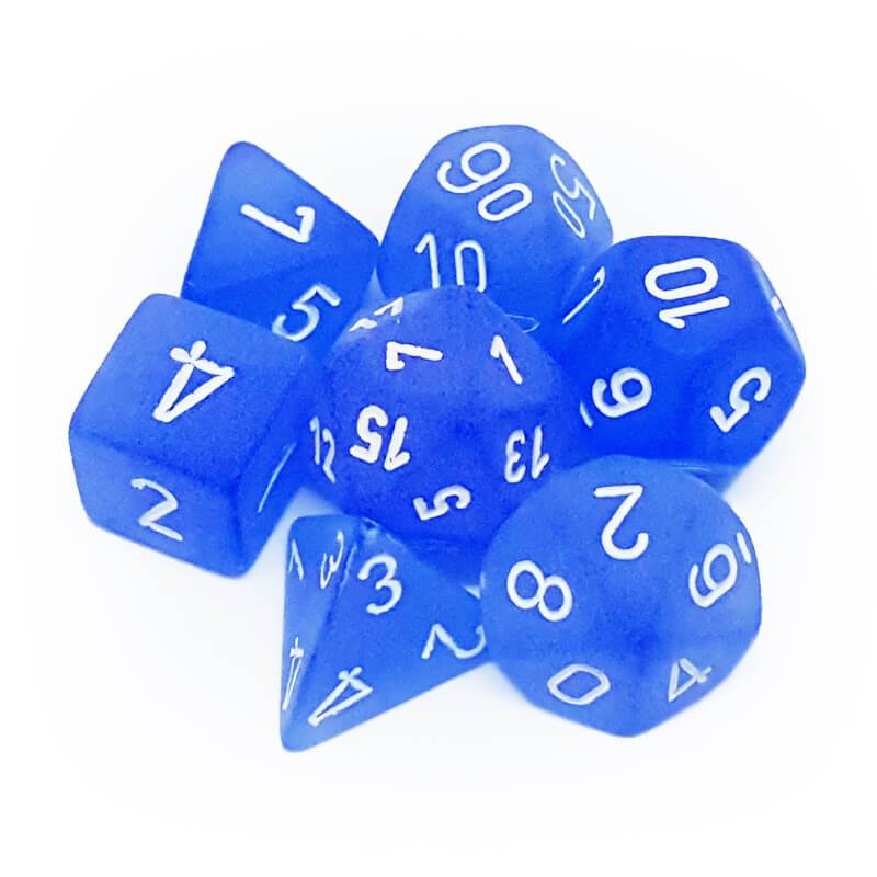 FROSTED 7-DIE SET BLUE/WHITE. CHX27406 | BD Cosmos