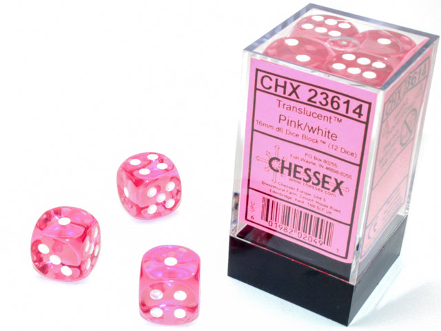 TRANSLUCENT 12D6 PINK/WHITE 16MM | BD Cosmos