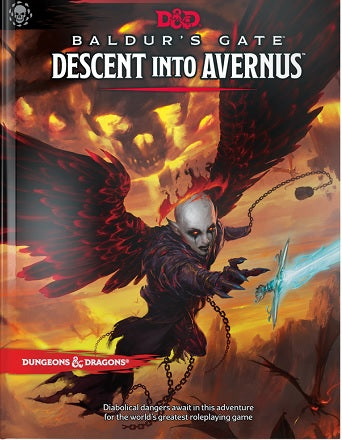 D&D RPG: BALDUR'S GATE DESCENT INTO AVERNUS HC | BD Cosmos