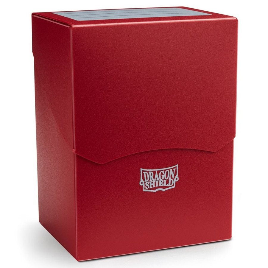 DECK BOX: DRAGON SHIELD DECK SHELL RED | BD Cosmos
