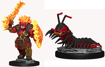 WARDLINGS MINIS: FIRE ORC/FIRE CENTIPEDE | BD Cosmos