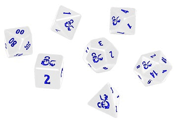 UP DICE HEAVY METAL DND ICEWIND DALE 7-DIE WHITE | BD Cosmos