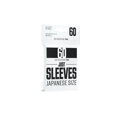 JAPANESE SIZE SLEEVES - BLACK [60CT] | BD Cosmos