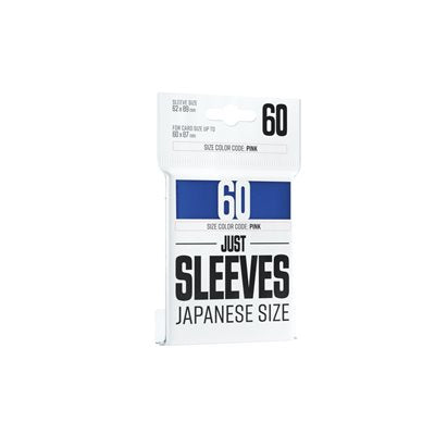 JAPANESE SIZE SLEEVES - BLUE [60CT] | BD Cosmos