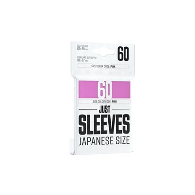 JAPANESE SIZE SLEEVES - PINK [60CT] | BD Cosmos