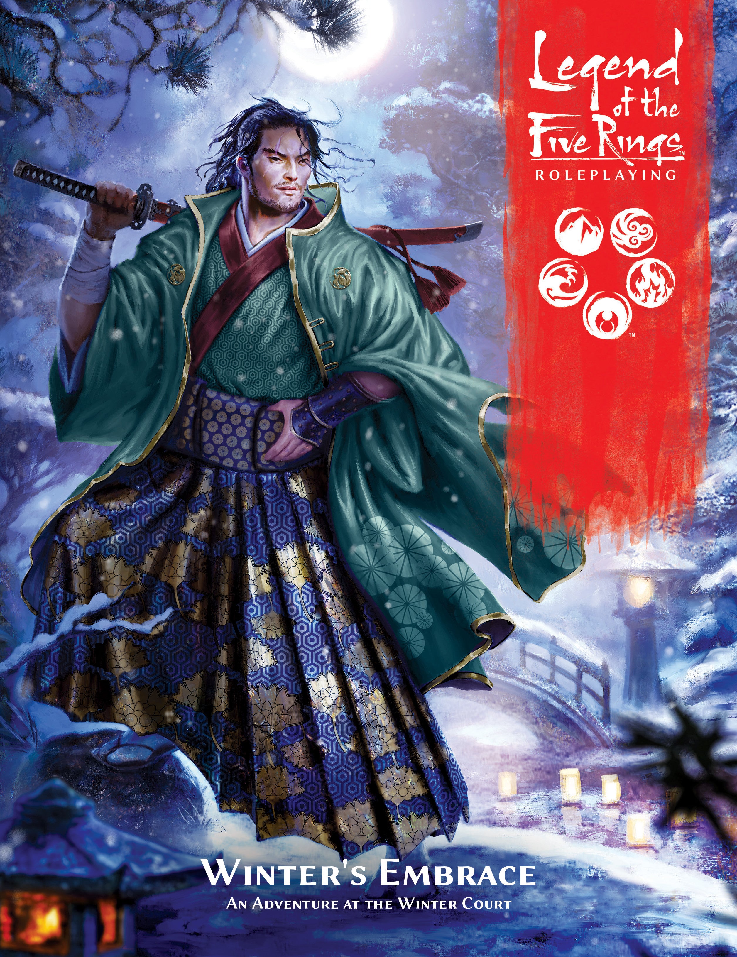 L5R RPG: WINTER'S EMBRACE - AN ADVENTURE AT THE WINTER COURT | BD Cosmos