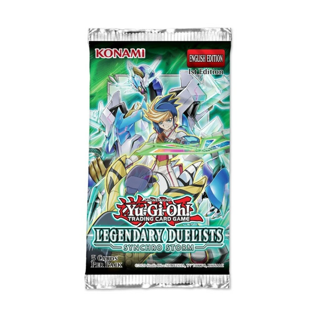 YGO: LEGENDARY DUELISTS: SYNCHRO STORM BOOSTER PACK | BD Cosmos