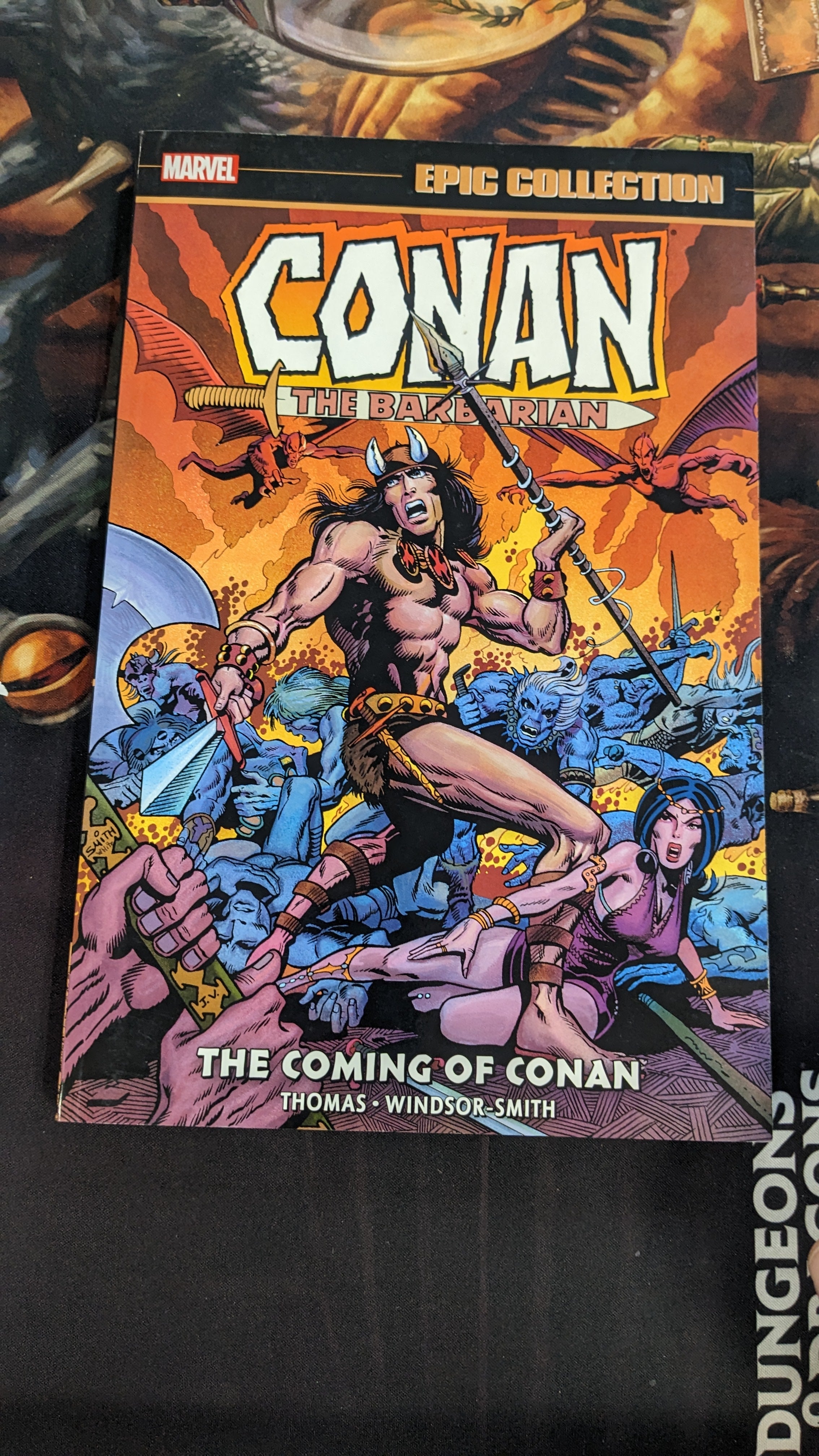 Conan Barbarian Original Marvel Years Epic Collector's TPB Coming Of Conan | BD Cosmos
