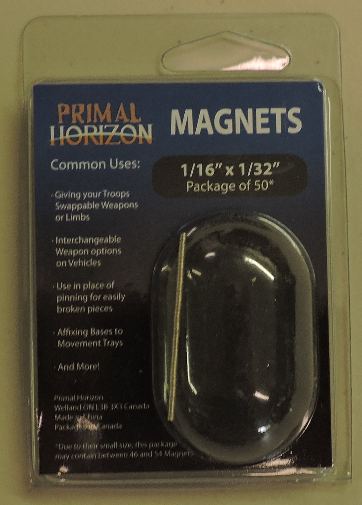 MAGNETS 1/16" X 1/32" (PACKAGE OF 50) | BD Cosmos