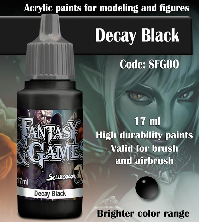 FANTASY & GAME: DECAY BLACK SFG-00 | BD Cosmos